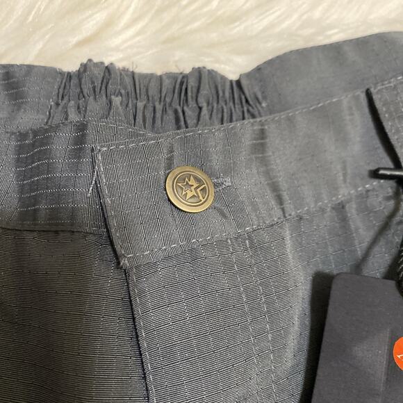 35 X 29 Men’s Cargo Work Camping Hiking Tactical Ripstop Utility Pants Gray - Picture 5 of 16